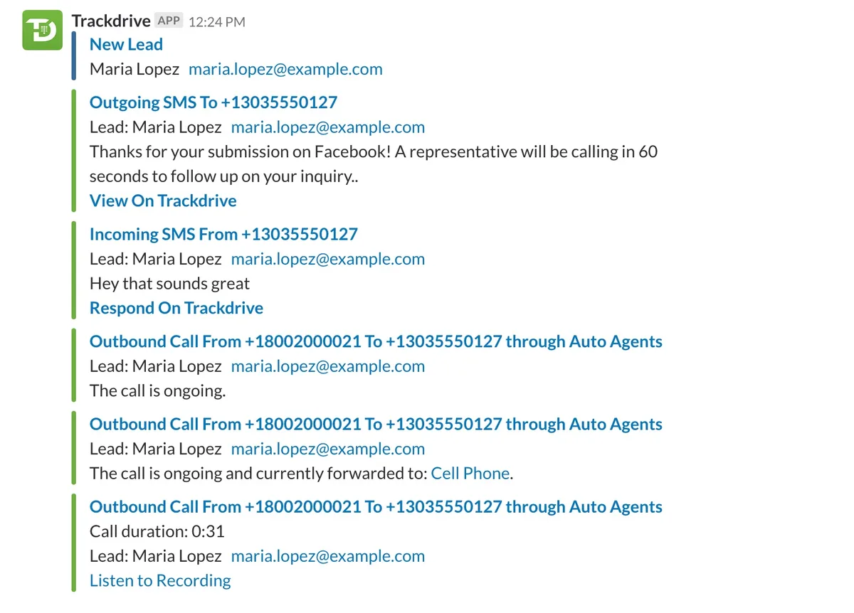 Slack Integration